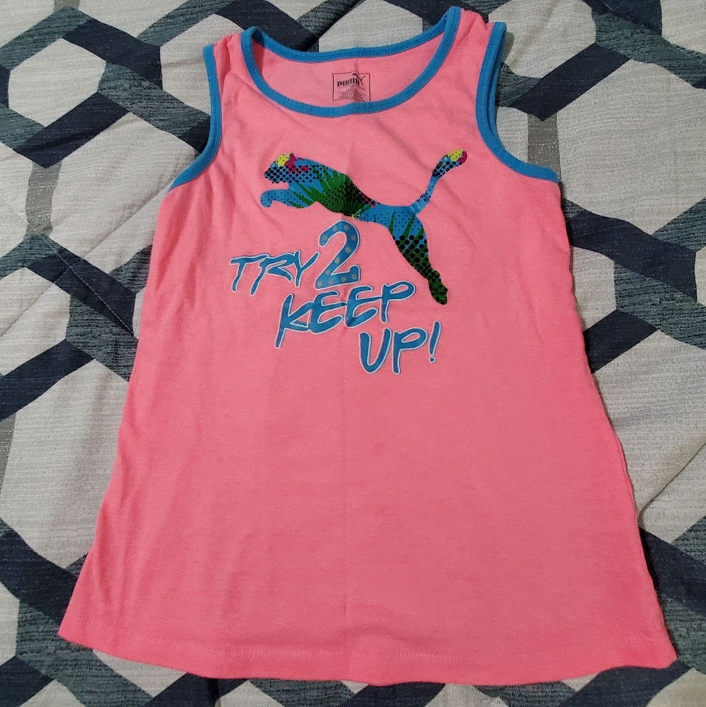 Girls Puma Tank Top